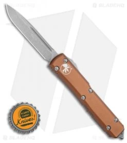 Microtech Ultratech S/E OTF Automatic Tan CC (3.4" Apocalyptic) 121-10APTA -Blade HQ Shop Microtech Ultratech SE OTF Automatic Tan CC 3.4 Apocalyptic 121 10APTA BHQ 51580 LS Bottlecap