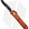 Microtech Ultratech S/E OTF Automatic Knife Orange CC (3.4" Black Serr) -Blade HQ Shop Microtech Ultratech SE orange CC black serr BHQ 52460 jr