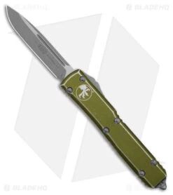 Microtech Ultratech S/E OTF Auto Knife Distressed OD Green (3.4" Apocalyptic)