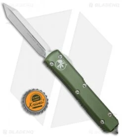 Microtech Ultratech Spartan OTF Automatic Knife OD Green CC (3.4" Satin) -Blade HQ Shop Microtech Ultratech Spartan OTF OD Green CC Satin 223 4OD BHQ 74525 jr bottlecap
