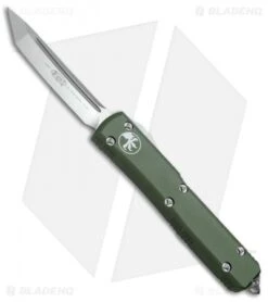 Microtech Ultratech T/E OTF Automatic Knife OD Green (3.4" Satin) 123-4OD