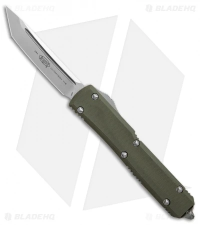 Microtech Ultratech T/E OTF Automatic Knife OD Green G-10 (3.4" Stonewash) 3 Microtech Ultratech T/E OTF Automatic Knife OD Green G-10 (3.4" Stonewash)