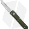 Microtech Ultratech T/E OTF Automatic Knife OD Green CC (3.4" Satin Serr) -Blade HQ Shop Microtech Ultratech TE OTF Auto OD Green CC Satin Serr 123 5OD BHQ 51776 jr