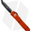 Microtech Ultratech T/E OTF Automatic Knife Orange CC (3.4" Black) 2 Microtech Ultratech T/E OTF Automatic Knife Orange CC (3.4" Black) -Blade HQ Shop Microtech Ultratech TE OTF Auto Orange CC Black 123 1OR BHQ 97830 jr