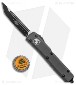 Microtech Ultratech T/E OTF Automatic Knife Stealth CC (3.4" Black) -Blade HQ Shop Microtech Ultratech TE OTF Auto Steath CC Black 123 1 BHQ 91472 jr bottlecap