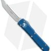 Microtech Ultratech T/E OTF Automatic Knife Blue CC (3.4" Satin) -Blade HQ Shop Microtech Ultratech TE blue cc satin BHQ 24049 er