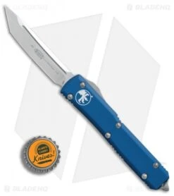 Microtech Ultratech T/E OTF Automatic Knife Blue CC (3.4" Satin) 9 Microtech Ultratech T/E OTF Automatic Knife Blue CC (3.4" Satin) -Blade HQ Shop Microtech Ultratech TE blue cc satin BHQ 24049 er bottlecap