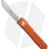 Microtech Ultratech T/E OTF Automatic Knife Orange CC (3.4" Satin) -Blade HQ Shop Microtech Ultratech TE orange CC BHQ 67713 er