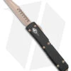 Microtech Ultratech Warhound Signature Series OTF Automatic Knife (3.4" Bronzed) -Blade HQ Shop Microtech Ultratech Warhound Wharncliffe Signature Series OTF Auto Bronzed BHQ 178803 jr