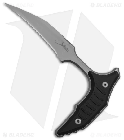 Microtech Bastinelli Bee Wharncliffe Push Dagger Black G-10 (2.5" BB Full Serr) 4 Microtech Bastinelli Bee Wharncliffe Push Dagger Black G-10 (2.5" BB Full Serr) - Image 2