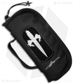 Microtech Marfione Mini Venom OTF Automatic Knife (3.7" Stonewash) -Blade HQ Shop Microtech anax rain drop damascus titanium handle sheath 2