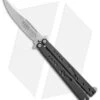 Microtech Dragonfly Butterfly Knife Black (3.75" Stonewash) *Collection* -Blade HQ Shop Microtech dragonfly sw BHQ 0301 er