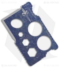 Marfione Custom Assailant Credit Card Knife Purple Titanium & Bi-Fold Wallet