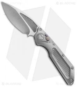 Marfione Custom DOC Killswitch Automatic Knife Titanium (3.75" Stonewash)