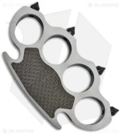 Microtech Custom Marfione Titanium Knuckle W/ Lighting Strike Carbon Fiber