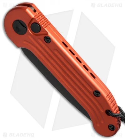 Microtech LUDT Automatic Knife Orange (3.4" Black) 135-1OR 4 Microtech LUDT Automatic Knife Orange (3.4" Black) 135-1OR - Image 2