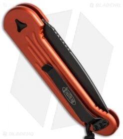 Microtech LUDT Automatic Knife Orange (3.4" Black) 135-1OR 7 Microtech LUDT Automatic Knife Orange (3.4" Black) 135-1OR -Blade HQ Shop microtech 135 1 or side cm 1