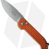 Microtech LUDT Automatic Knife Orange (3.4" Stonewash) 135-10OR -Blade HQ Shop microtech 135 10or cm