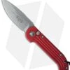 Microtech LUDT Automatic Knife Red (3.4" Stonewash) 135-10RD -Blade HQ Shop microtech 135 10rd cm