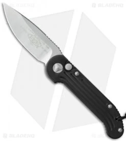 Microtech LUDT Automatic Knife Black (3.4" Satin) 135-4