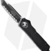 Microtech Scarab Executive Tanto OTF Automatic Knife Tactical (3.5" Full Serr) -Blade HQ Shop microtech 177 3t cm