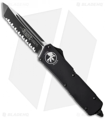 Microtech Scarab Executive Tanto OTF Automatic Knife Tactical (3.5" Full Serr) 3 Microtech Scarab Executive Tanto OTF Automatic Knife Tactical (3.5" Full Serr)