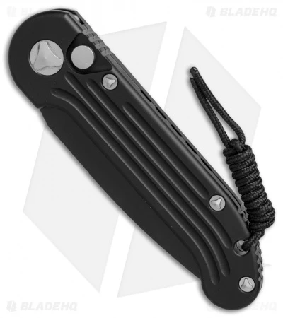 Microtech LUDT Automatic Knife Black (3.4" Black) 135-1 4 Microtech LUDT Automatic Knife Black (3.4" Black) 135-1 - Image 2