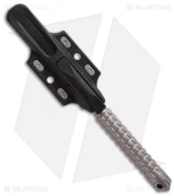 Microtech A.D.O. Knife Fixed Blade Dagger (4.5" Bead Blast) 115-7 -Blade HQ Shop microtech ado bead blast full serr 115 9 sheath back 3