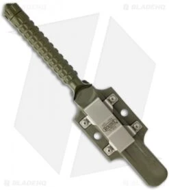 Microtech A.D.O. Knife D/E Dagger Fixed Blade (4.5" Green) 115-1GR 8 Microtech A.D.O. Knife D/E Dagger Fixed Blade (4.5" Green) 115-1GR -Blade HQ Shop microtech ado green sheath back 4