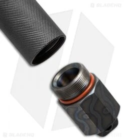 Microtech Marfione Custom ADO-L Large Fixed Blade Knife (6" DLC Stonewash) -Blade HQ Shop microtech ado l sw dlc tbc secret compartment cm