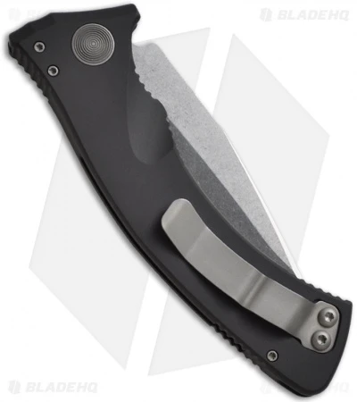 Vintage Microtech Amphibian Automatic Knife (3.5" Stonewash Serr) 02/2002 4 Vintage Microtech Amphibian Automatic Knife (3.5" Stonewash Serr) 02/2002 - Image 2