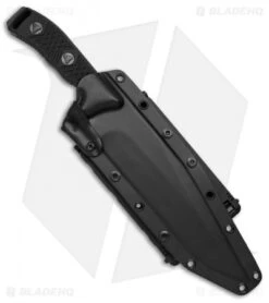 Microtech Arbiter Fixed Blade Knife (8.75" Black Double Serr) 104-3 -Blade HQ Shop microtech arbiter double serr 104 3 BHQ 37498 er sheath