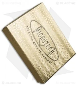 Microtech Mini Socom Manual Knife Black Aluminum (3.25" Bead Blast) 08/1998 -Blade HQ Shop microtech box cm 2