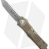Microtech Combat Troodon T/E OTF Automatic Knife Tan (3.8" Bead Blast) -Blade HQ Shop microtech combat troodon TE tan bb 144 7TA BHQ 51385 er