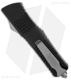 Microtech Combat Troodon S/E OTF Automatic Knife (3.8" Bead Blast) 143-7 -Blade HQ Shop microtech combat troodon bead blast standard 143 7 side