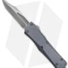 Marfione Microtech Custom Combat Troodon Bowie Knife Gray (Tri-Tone Stonewash) -Blade HQ Shop microtech combat troodon bowie hg trisw gun metal gray sculpted