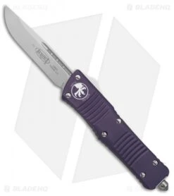 Microtech Combat Troodon S/E OTF Automatic Knife Purple (3.8" BB) 143-7PU