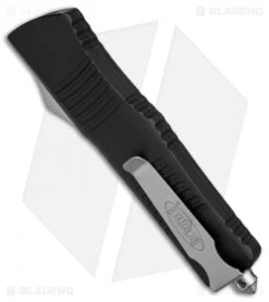 Microtech Combat Troodon T/E OTF Automatic Knife (3.8" Apocalyptic) 144-10AP -Blade HQ Shop microtech combat troondon bb 144 8 BHQ 1877 dl side