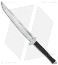 Marfione Custom Combat Wakizashi Green Rayskin (15.5" Hand Satin D2)