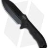 Microtech Crosshair D/E Elmax Fixed Blade Knife (5" Black) 101-1BL -Blade HQ Shop microtech crosshair black 101 1bl