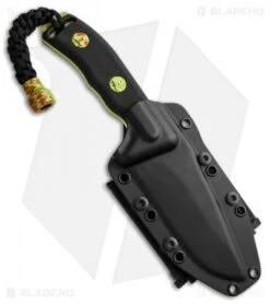 Microtech Currahee Zombie Green Drop Point Knife Fixed Blade (4.5" Plain) 102-1Z -Blade HQ Shop microtech currahee fixed s e zombie standard 102 1z sheath