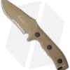 Microtech Currahee Drop Point Knife Fixed Blade (4.5" Tan Serr) 102-2TA 2 Microtech Currahee Drop Point Knife Fixed Blade (4.5" Tan Serr) 102-2TA -Blade HQ Shop microtech currahee tan ser 102 2ta