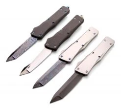 Rare Marfione Custom Solid Carbon Fiber Combat Troodon OTF Knife (High Polish) -Blade HQ Shop microtech custom troodon july2012a 1