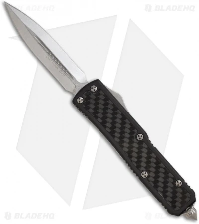 Microtech Daytona D/A OTF D/E Knife Carbon Fiber (3.25" Stonewash Plain) 126-10 3 Microtech Daytona D/A OTF D/E Knife Carbon Fiber (3.25" Stonewash Plain) 126-10
