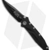 Microtech Socom Delta S/E Folding Knife G-10 (4" Black Plain) 159-1 -Blade HQ Shop microtech delta se black standard 159 1