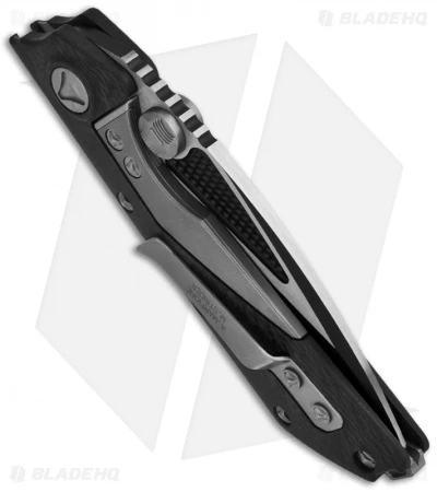 Marfione Strider Custom DOC D/A Automatic Knife CF (Two-Tone Black Ceramic) 5 Marfione Strider Custom DOC D/A Automatic Knife CF (Two-Tone Black Ceramic) - Image 3