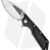 Marfione Strider Custom DOC Flipper Knife Carbon Fiber (3.75" High Polish) -Blade HQ Shop microtech doc hand ground manual high polish carbon fiber