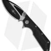 Marfione Strider Custom DOC Manual Flipper Knife (3.75" Two-Tone Black Ceramic) 2 Marfione Strider Custom DOC Manual Flipper Knife (3.75" Two-Tone Black Ceramic) -Blade HQ Shop microtech doc manual hand ground two toned black ceramic carbon fiber