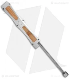 Marfione Custom Dragonslayer IV OTF Knife Stainless/Bamboo (Cowry-X Damascus) -Blade HQ Shop microtech dragonslayer iv damascus hara bamboo arm cm