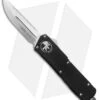 Microtech Scarab Executive D/E-S OTF Automatic Knife (3.5" Satin Full Serr) 2 Microtech Scarab Executive D/E-S OTF Automatic Knife (3.5" Satin Full Serr) -Blade HQ Shop microtech executive scarab 181 6 satin full serrated jm